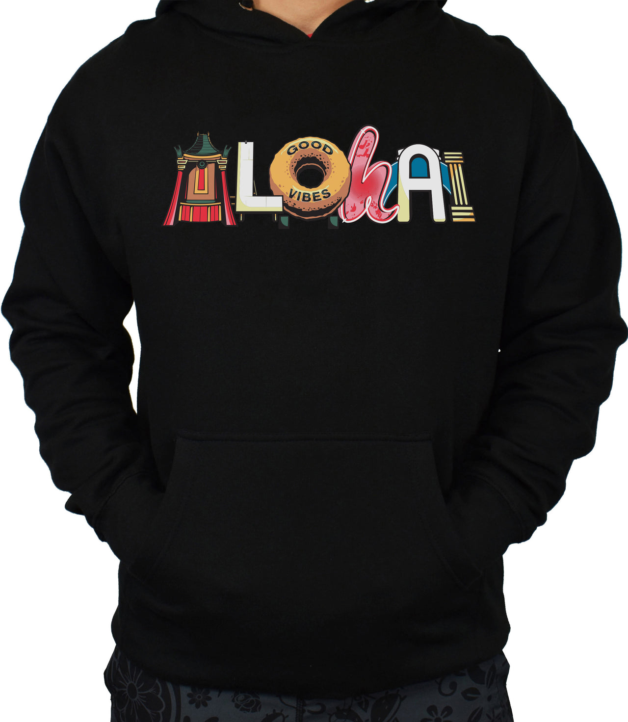 'ALOHA4LA' Hoodie -  PRE-ORDER. ITEM SHIPS 01.20