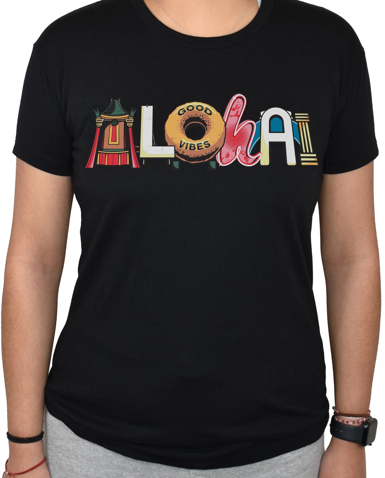 WOMEN'S 'ALOHA4LA' Relaxed Tee-  PRE-ORDER. ITEM SHIPS 01.20