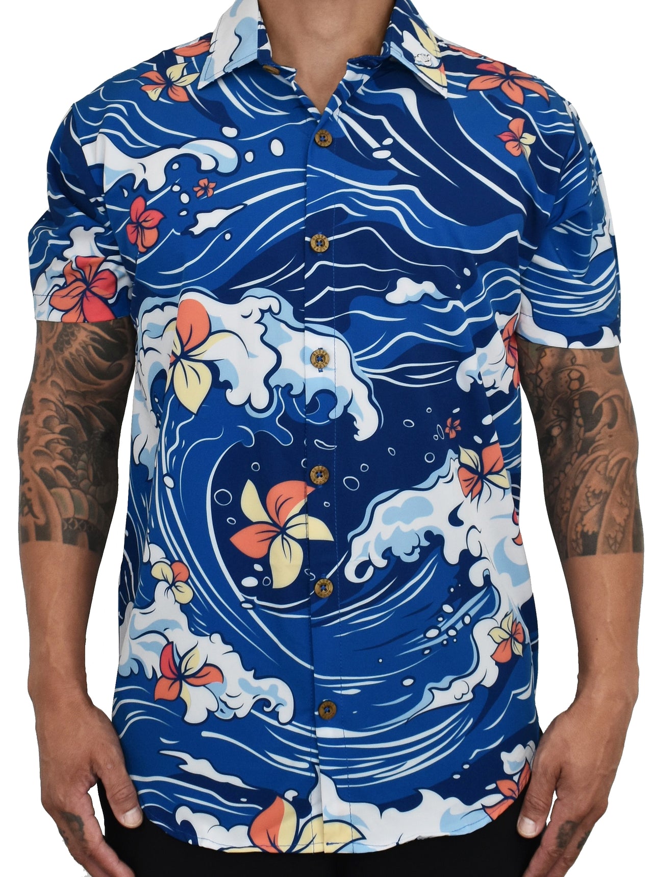 'Big Wave' ULTRA Aloha (Hawaiian) Shirt