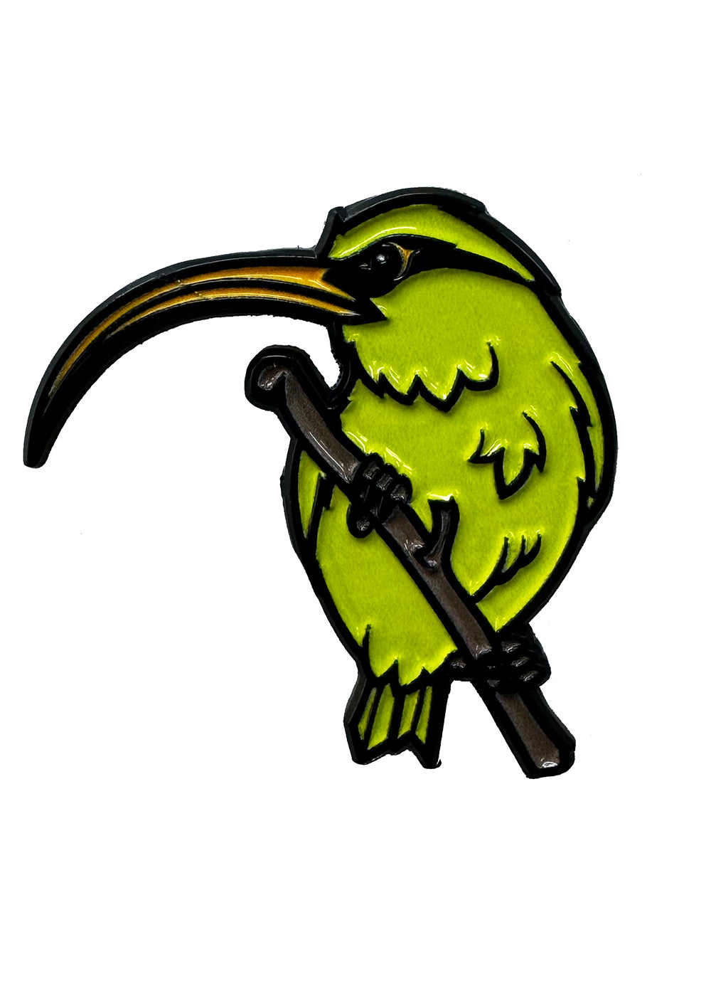 'Honeycreeper - Green' Trading Pin