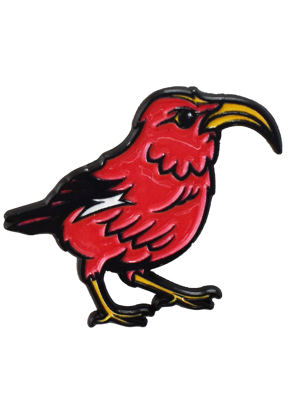 'Honeycreeper - Red' Trading Pin