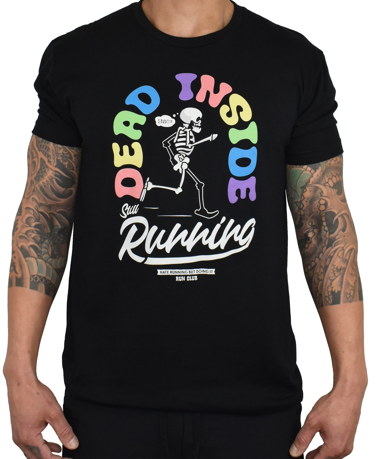 Men's 'Dead Inside - Running Club' Tee