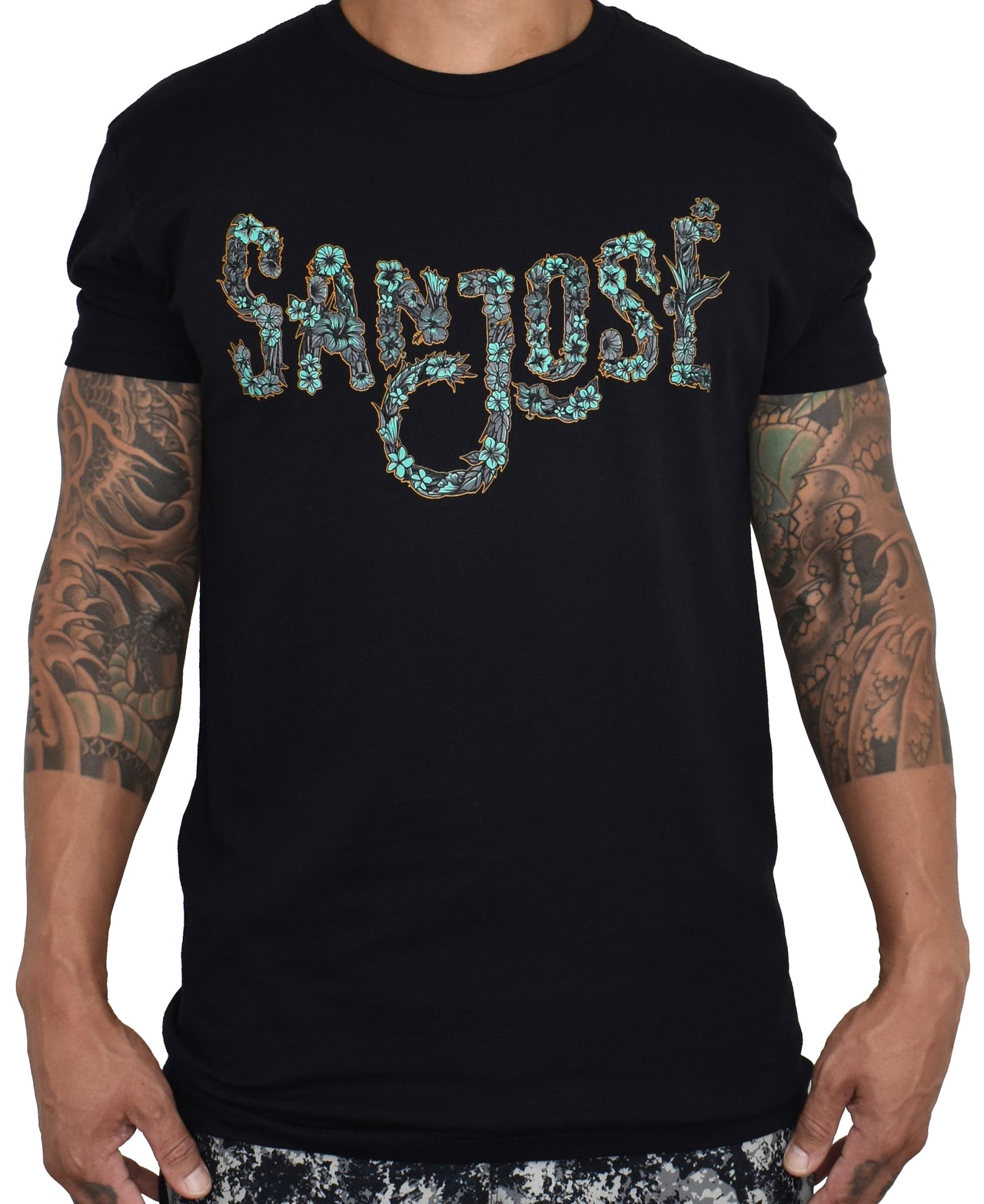 Men's 'Floral San Jose' Tee