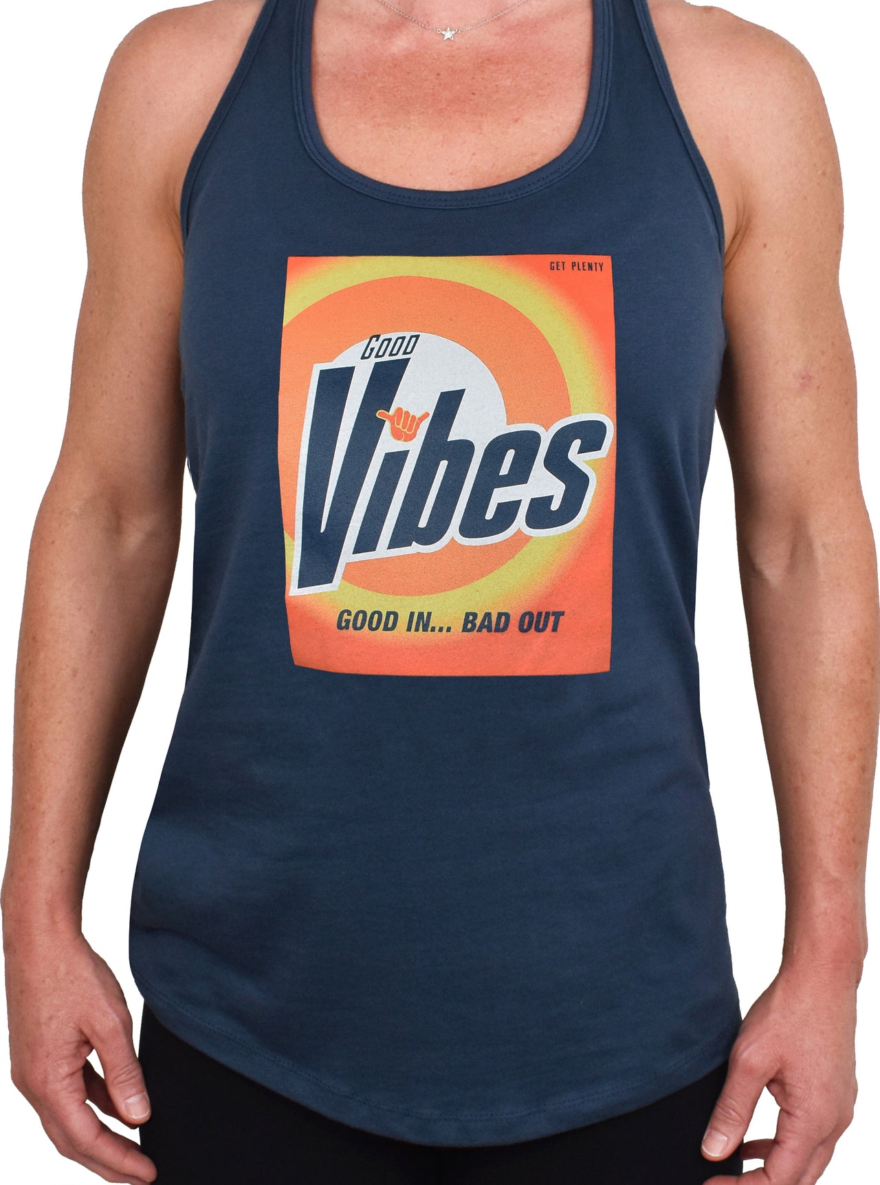 Women's 'Good Vibes' Racerback Tank