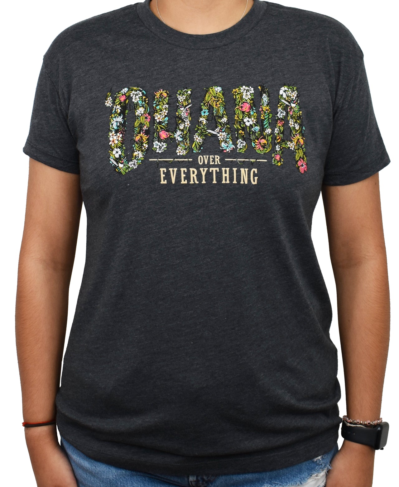 Women's 'Ohana Over Everything' Relaxed Tee