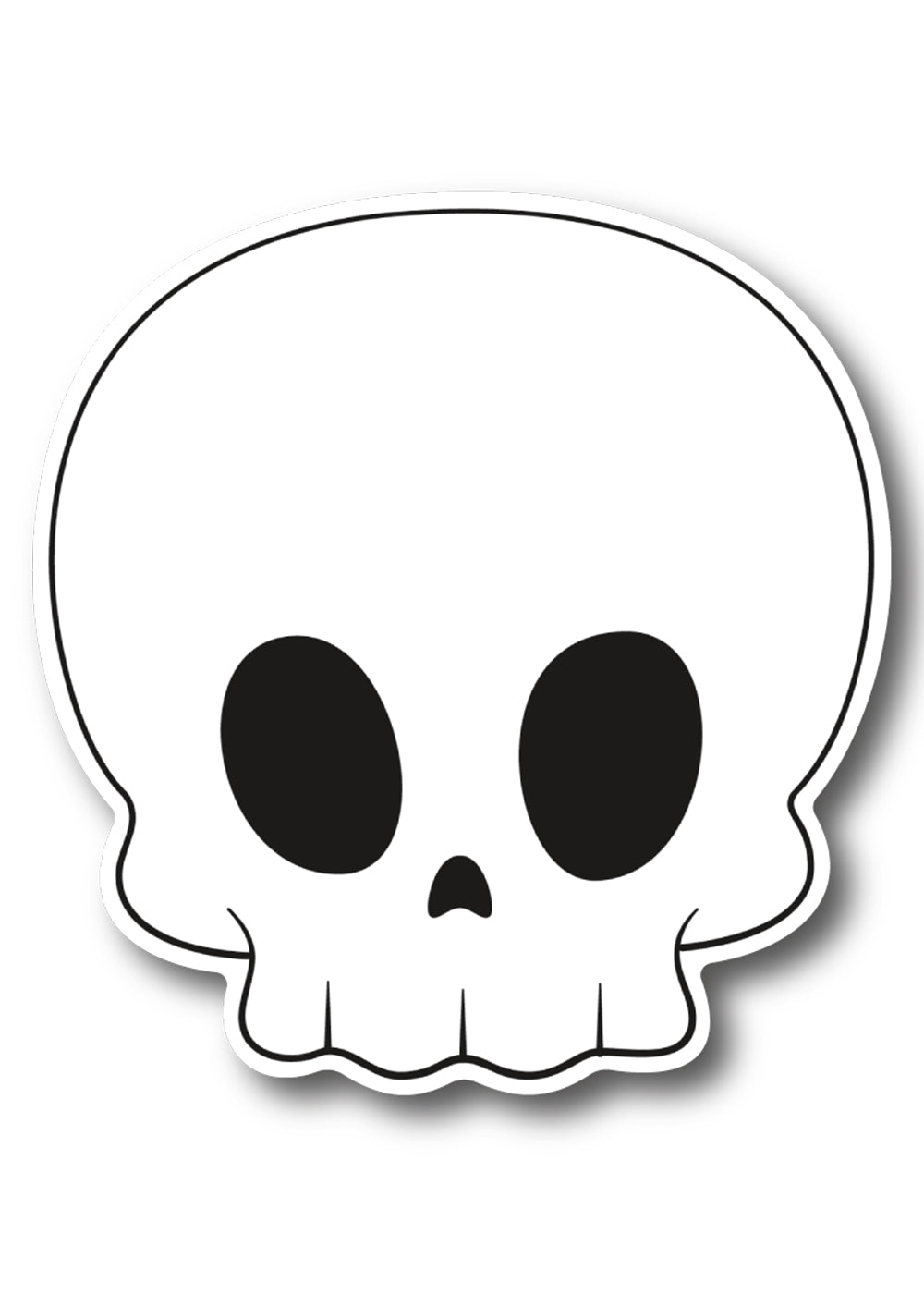 'Skull' Sticker