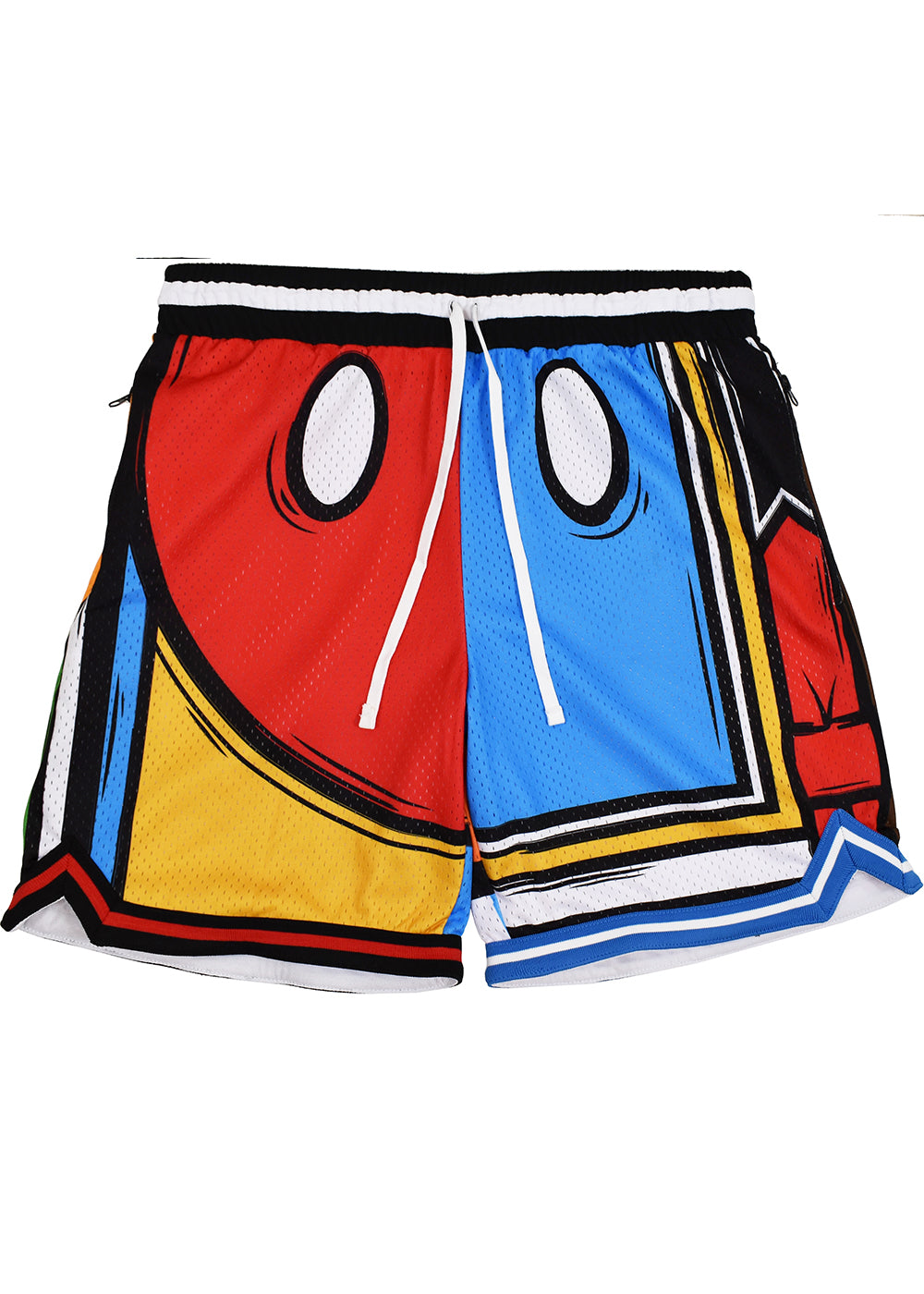 Men's 'Toon Town' Hoop Shorts