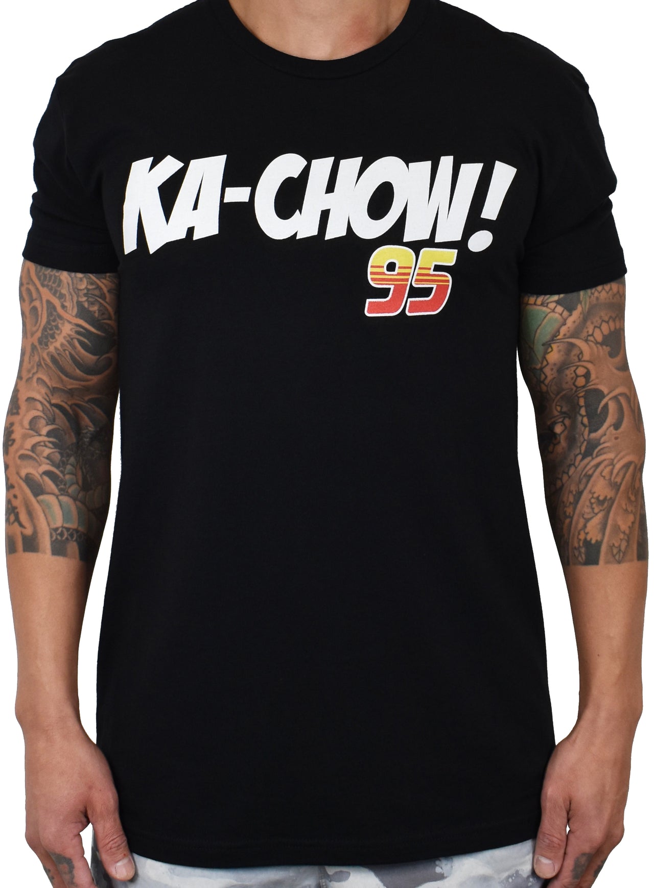 Men's 'Go Fast' Ka-Chow! Tee - Black